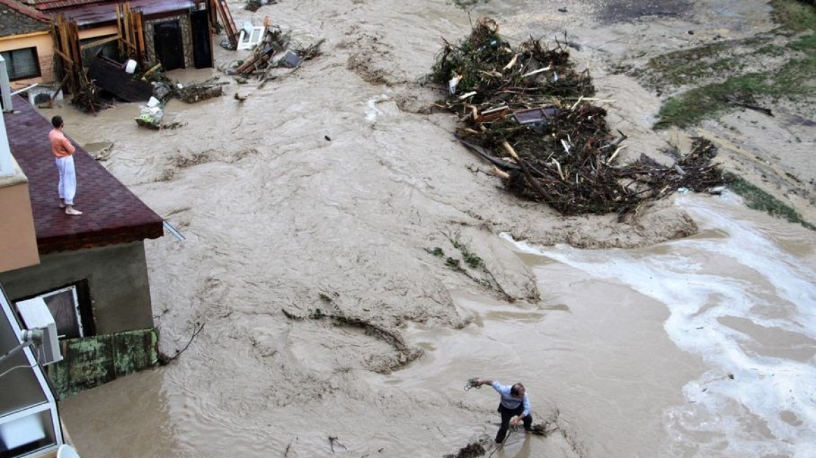 Βουλγαρία: Καταστροφική πλημμύρα στα βορειοδυτικά της χώρας