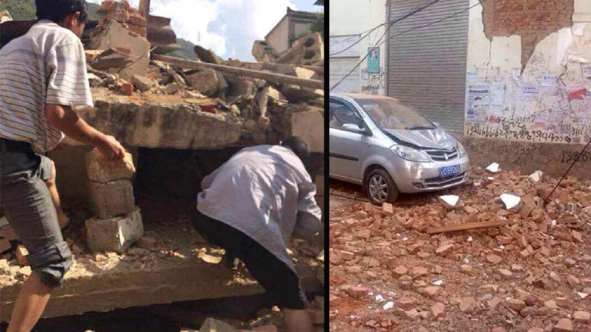 Κίνα: Φονικός σεισμός 6,3 Ρίχτερ με τουλάχιστον 381 νεκρούς