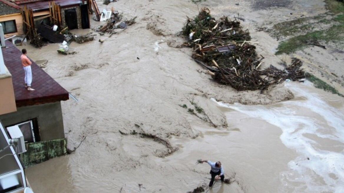 Δύο νεκροί από πλημμύρες στη Βουλγαρία