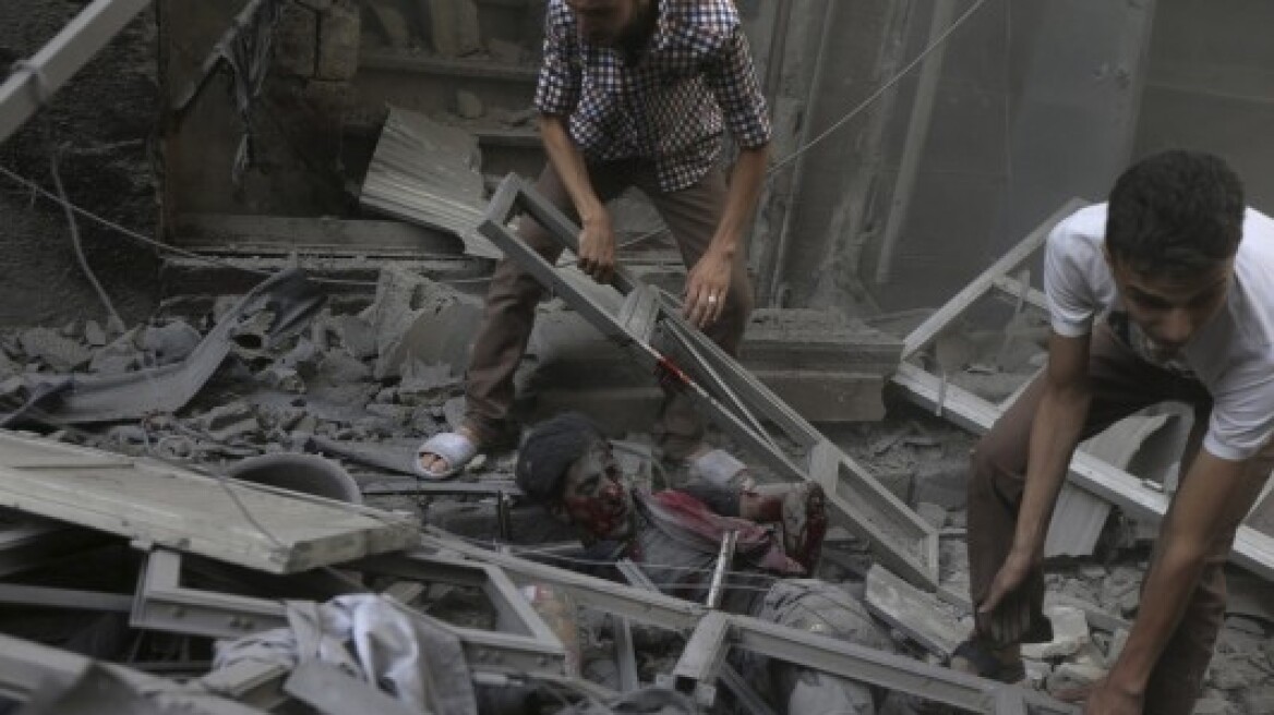 Τουλάχιστον 44 νεκροί στη Δαμασκό από αεροπορικούς βομβαρδισμούς