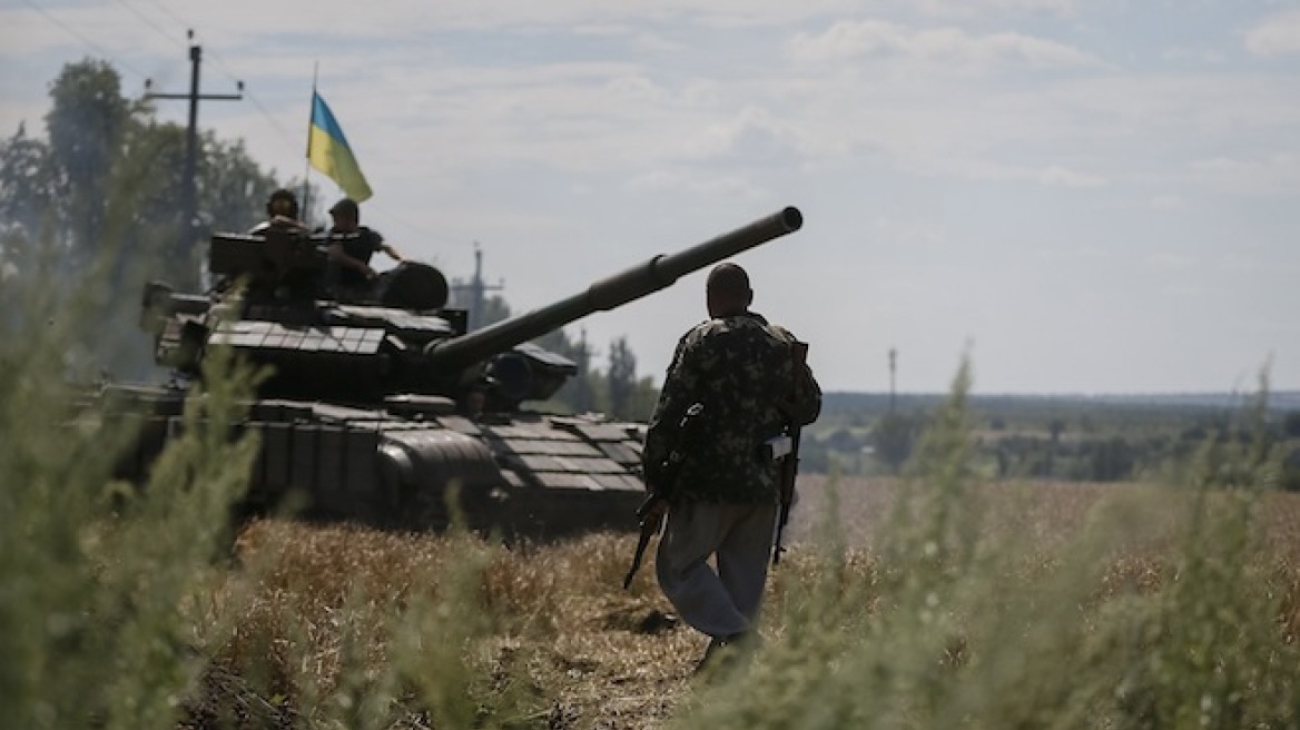 Κατάρριψη ουκρανικού μαχητικού στην ανατολική Ουκρανία 