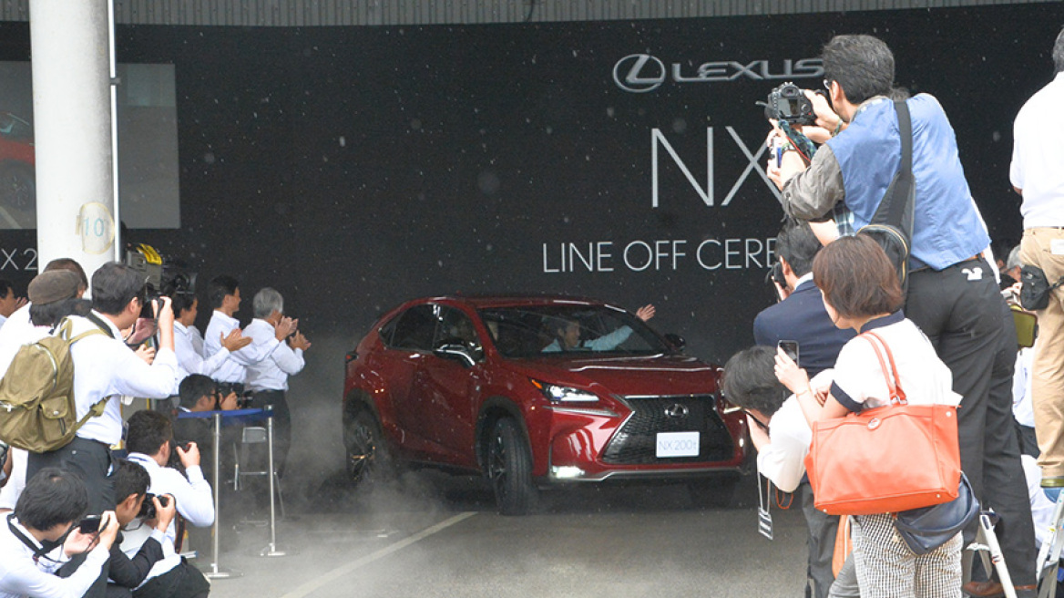 Έτοιμα τα πρώτα Lexus NX