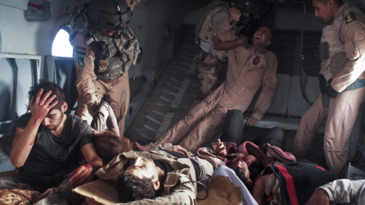 «Time»: Συγκλονιστικές φωτογραφίες από τη συντριβή του ελικοπτέρου στο Ιράκ 