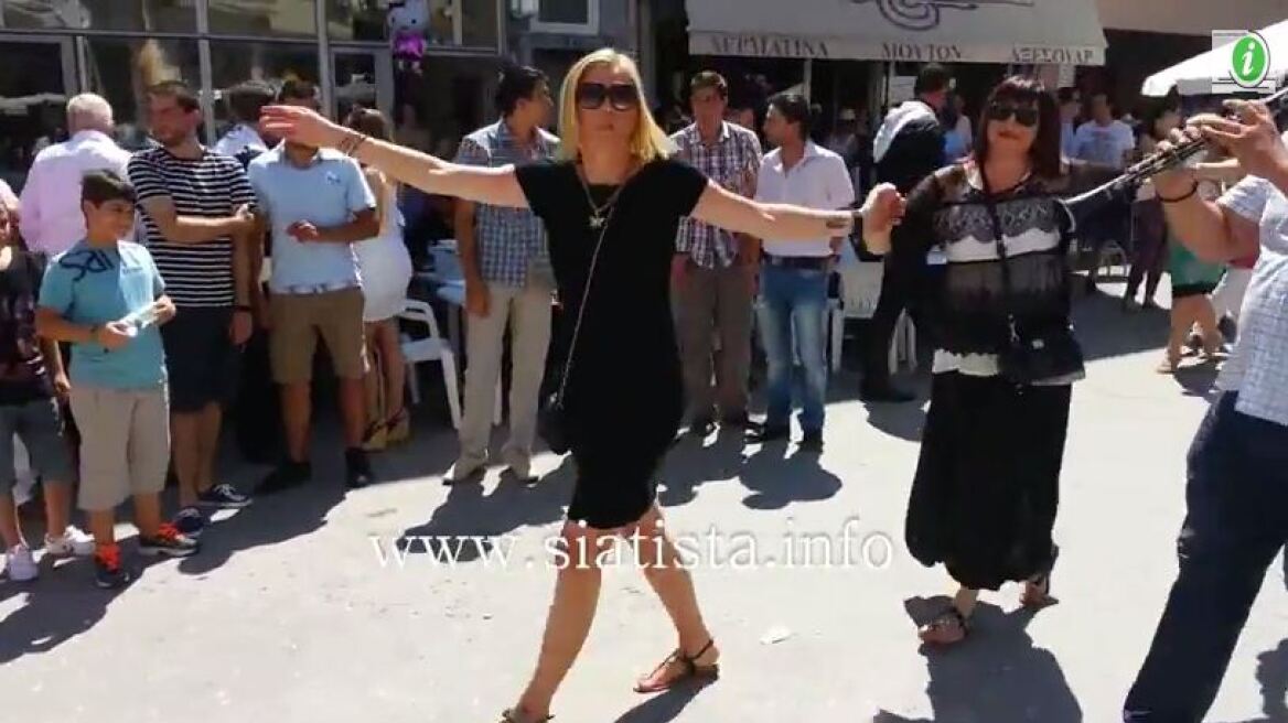 Βίντεο: Ο ατέλειωτος χορός της Ραχήλ Μακρή στη Σιάτιστα