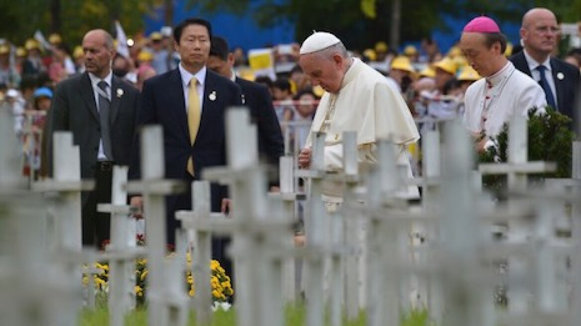 Νότια Κορέα: «Ηχηρά» σιωπηλό μήνυμα του Πάπα Φραγκίσκου κατά των αμβλώσεων