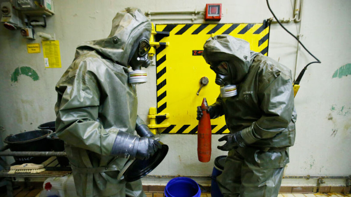 ΗΠΑ: Καταστράφηκε στη Μεσόγειο το απόθεμα των χημικών της Συρίας 