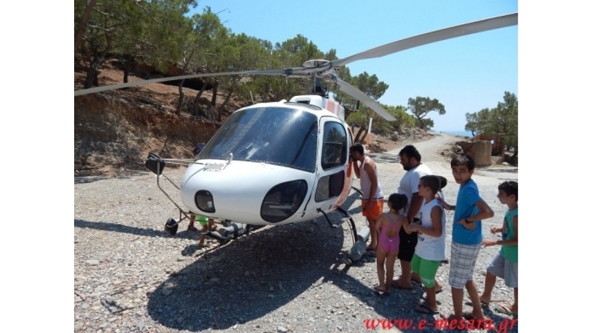 Ρώσοι κροίσοι πήγαν να προσκυνήσουν σε Μονή της Κρήτης με ελικόπτερο!