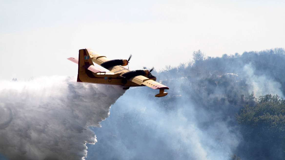 Μεσσηνία: Σε ύφεση η μεγάλη φωτιά που έκαψε πάνω από 2.000 στρέμματα