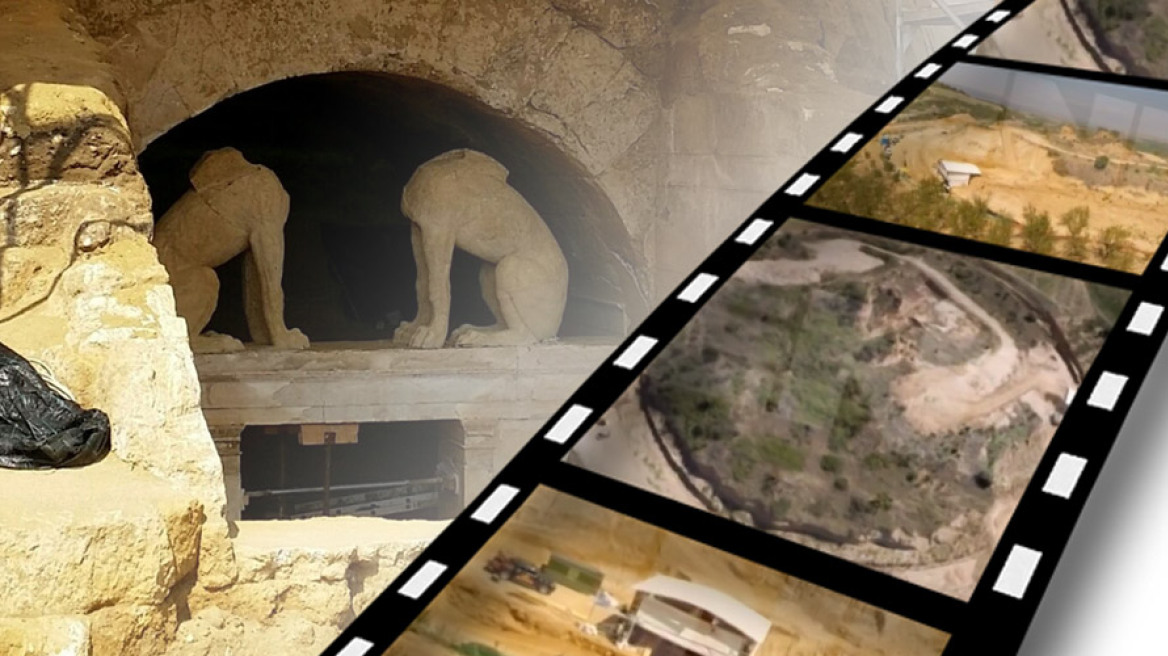 Αμφίπολη: Βίντεο αποκαλύπτει το μέγεθος και το μεγαλείο των ανασκαφών