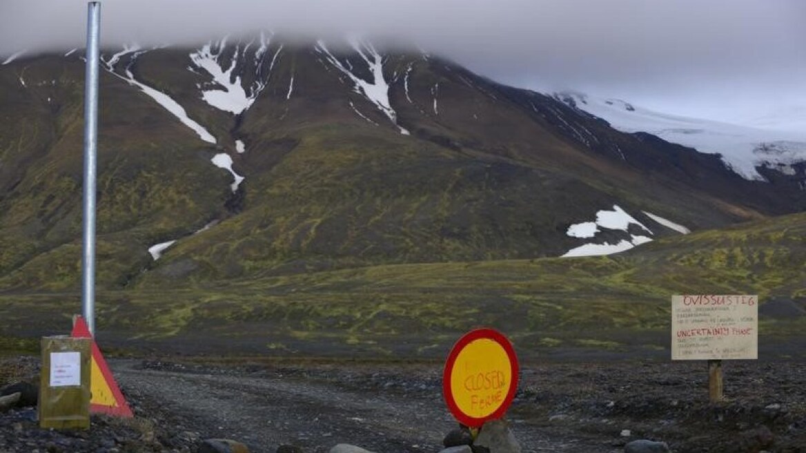 Ισλανδία: «Κόκκινος» συναγερμός από νέα έκρηξη του ηφαιστείου Μπαρνταρμπούνγκα