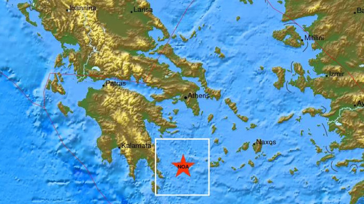 Ισχυρή σεισμική δόνηση 5,7 Ρίχτερ ταρακούνησε τη μισή Ελλάδα