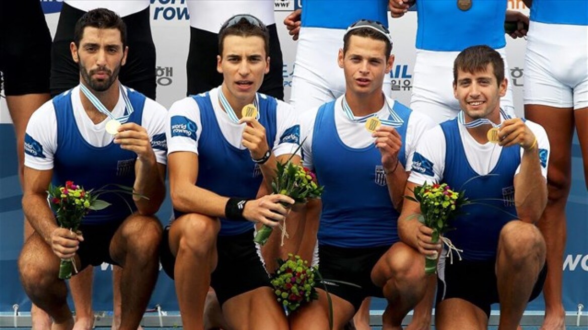 Κωπηλασία: Χρυσό και ασημένιο μετάλλιο για την Ελλάδα στο παγκόσμιο Πρωτάθλημα