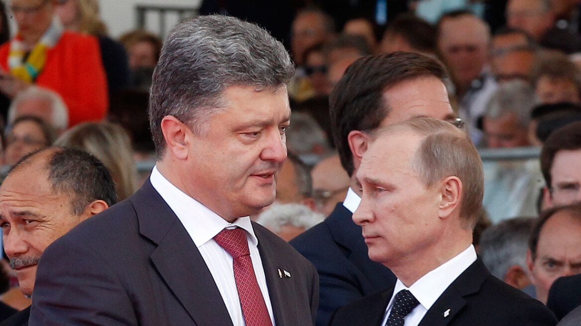 Συμφωνία Πούτιν - Ποροσένκο για συνέχιση του διαλόγου