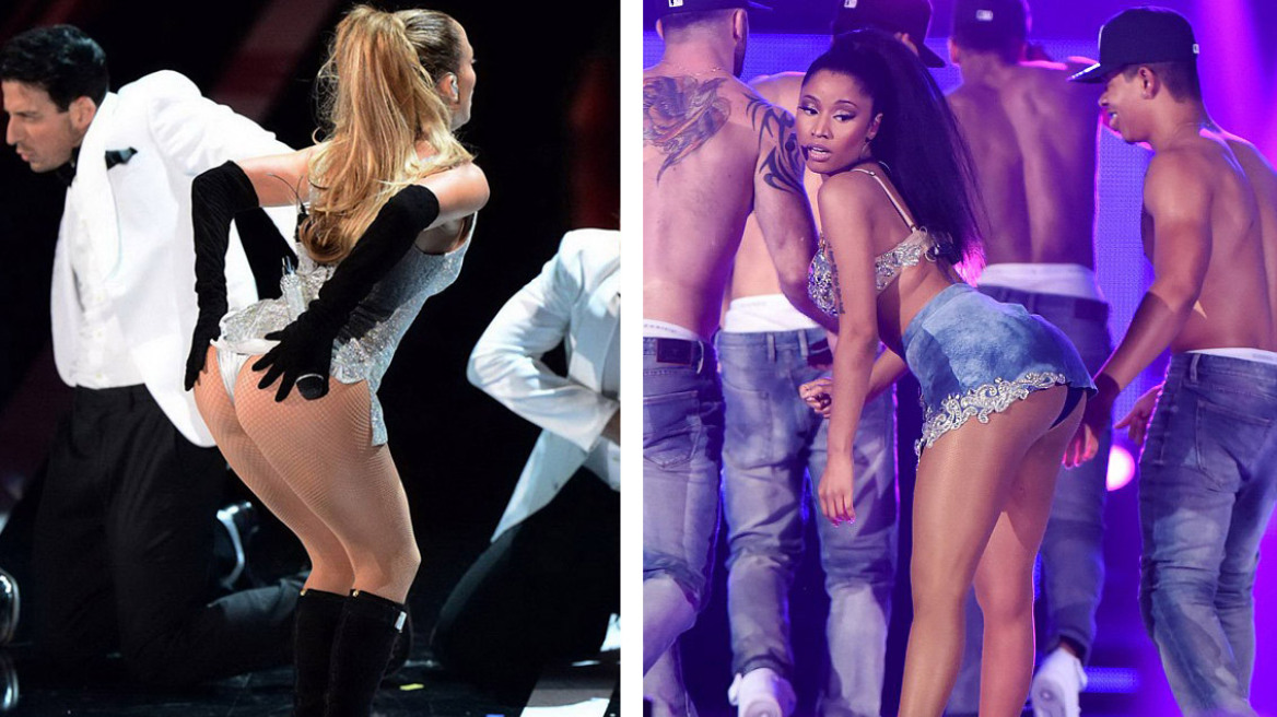Jennifer Lopez- Nicki Minaj: Παρέλαση οπισθίων σε συναυλία