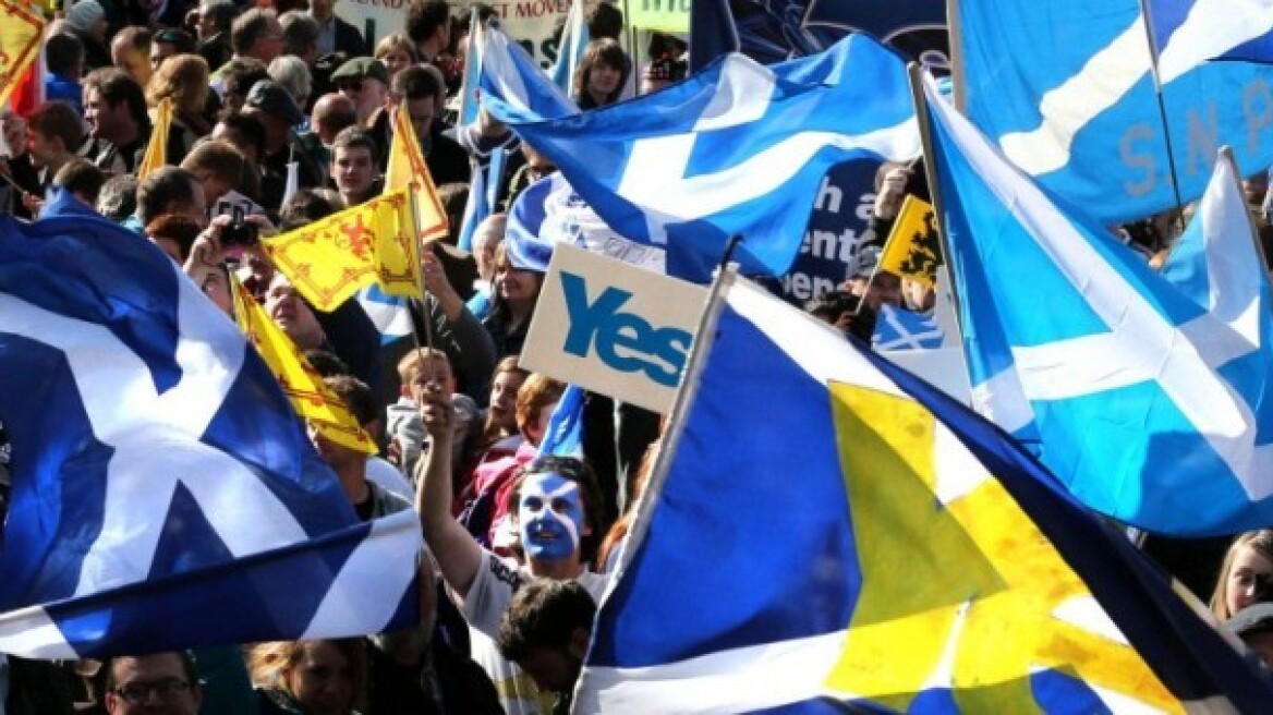 Ανεξαρτησία Σκωτίας: Προβάδισμα του «Ναι» με 54%