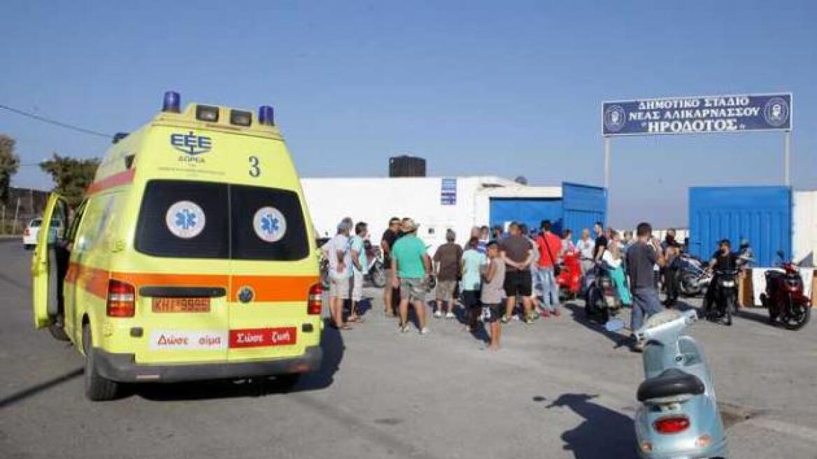 EKAB: Το ασθενοφόρο έφτασε στον 46χρονο φίλαθλο μέσα σε τέσσερα λεπτά