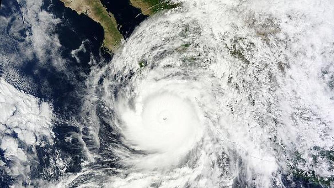 Σάρωσε το βορειοδυτικό Μεξικό ο τυφώνας Οντίλ