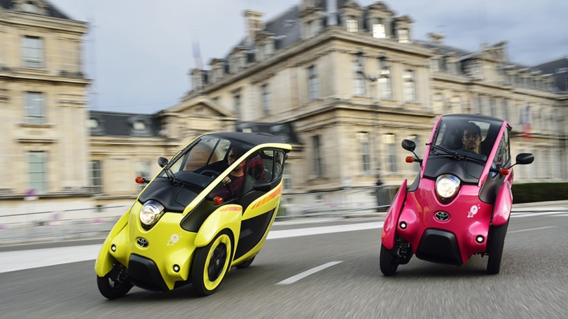 Το i-ROAD της Toyota κατακτά τη Γαλλία