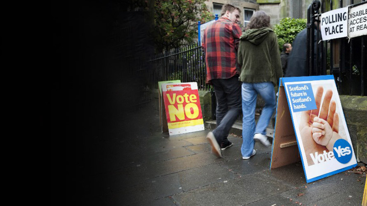 Ολα τα βλέμματα στη Σκωτία: Ψηφίζουν από το πρωί για την ανεξαρτησία