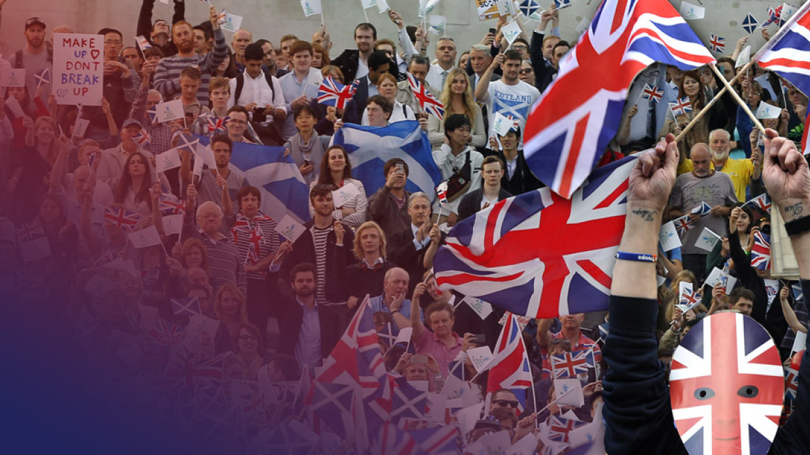 «Όχι» στην ανεξαρτησία ψήφισε το 55% των Σκωτσέζων