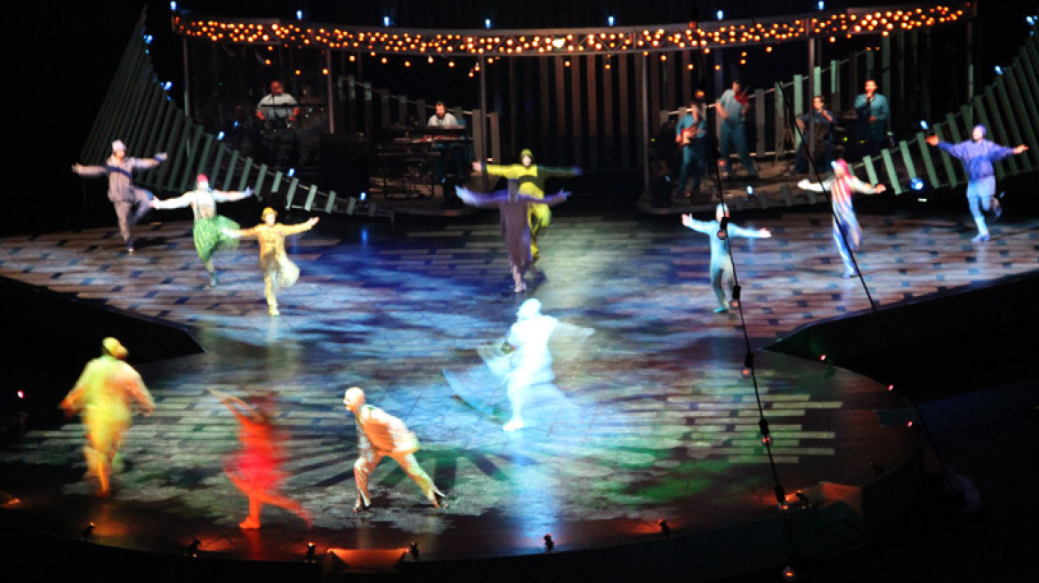 Cirque du Soleil: Βραδιά επωνύμων στο κλειστό του ΟΑΚΑ