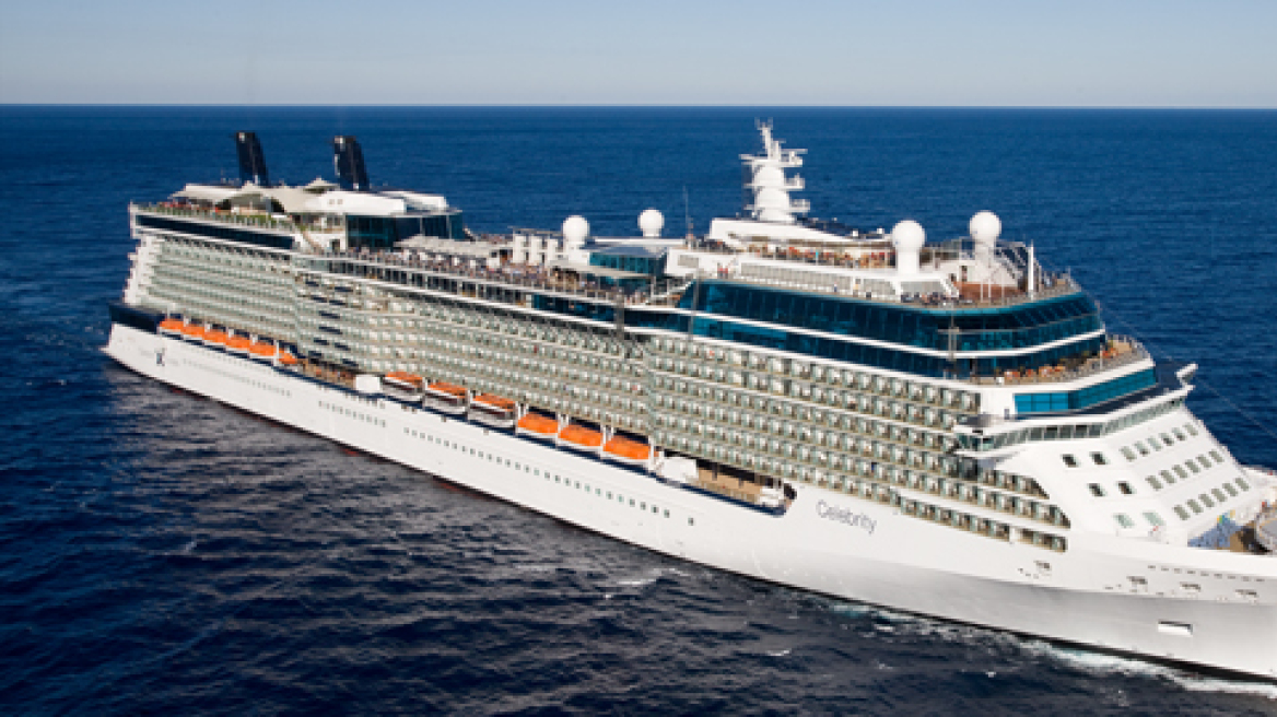 Στο Λιμάνι της Σούδας το κρουαζιερόπλοιο Celebrity Silhouette 