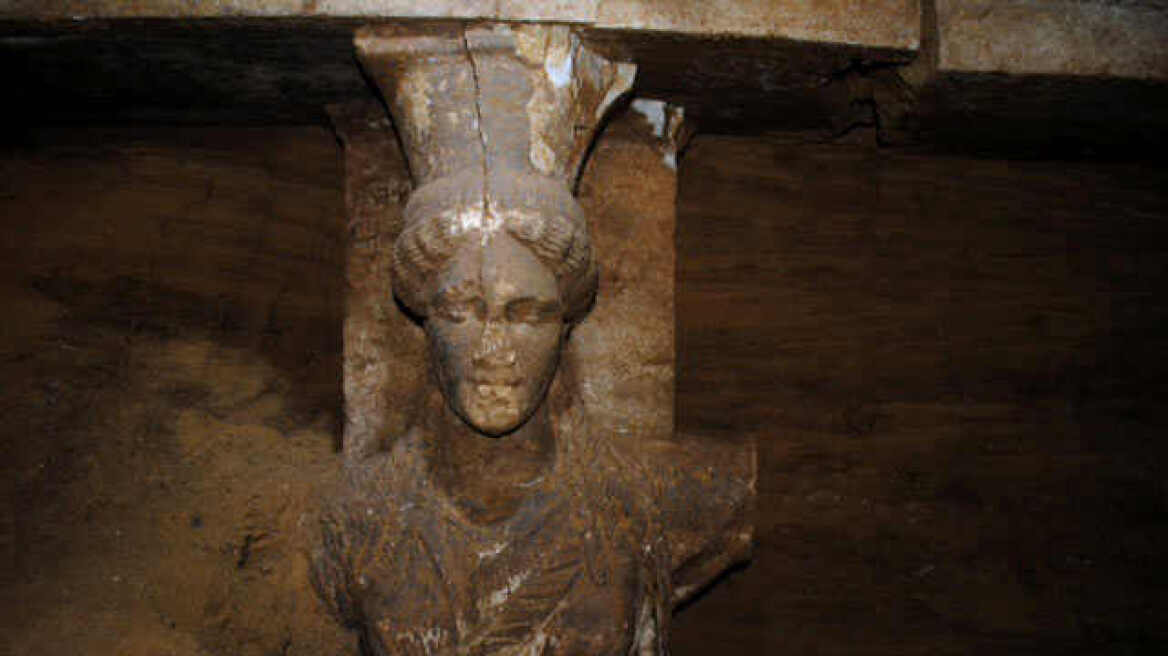 Ο επταθάλαμος τάφος της Πέλλας που θυμίζει αυτόν της Αμφίπολης