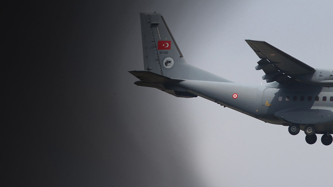 Χαμηλή πτήση τουρκικού αεροσκάφους πάνω από το Φαρμακονήσι