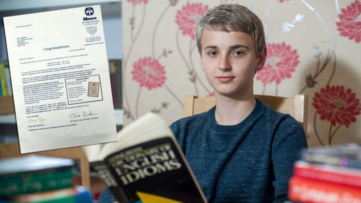Αυτός είναι ο 14χρονος που έχει υψηλότερο IQ από Αϊνστάιν, Χόκινγκ και Γκέιτς