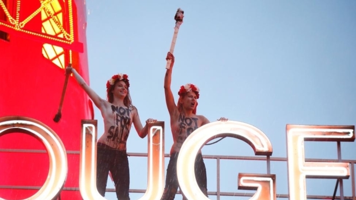 Οι Femen τα έβαλαν τώρα με το «Moulin Rouge»