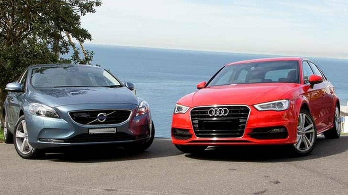 Συγκριτική δοκιμή: Audi A3 vs Volvo V40