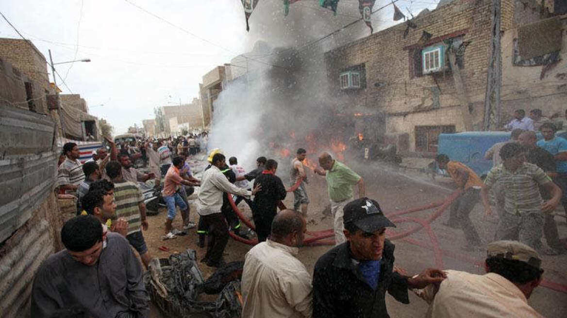 Νέα βομβιστική επίθεση με 12 νεκρούς στη Βαγδάτη