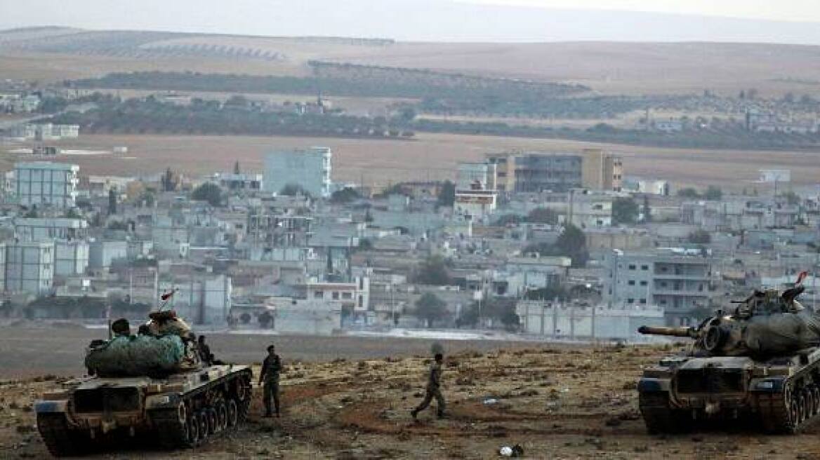 Οι κούρδοι απώθησαν επτά επιθέσεις μαχητών του ΙΚ εναντίον της πόλης Κομπάνι   