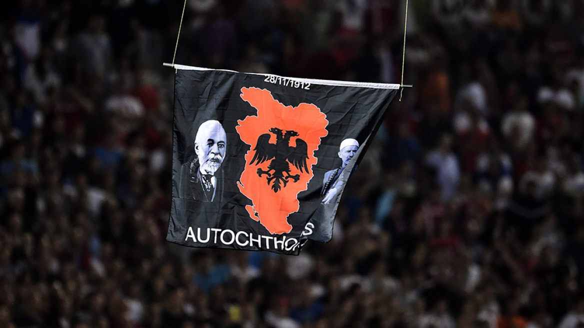 Η... μισή Ελλάδα στη σημαία της «Μεγάλης Αλβανίας»