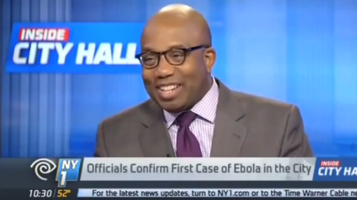 «Μην τρώτε… κόπρανα», συμβουλεύει παρουσιαστής τους Νεοϋορκέζους για τον Έμπολα