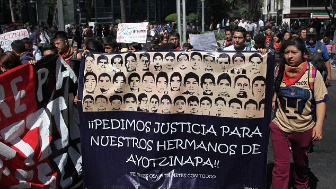 Μεξικό: Οργή και πένθος για τη δολοφονία 43 φοιτητών 