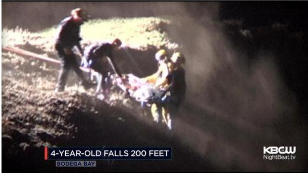 Αγοράκι έπεσε από βράχο ύψους 70 μέτρων και επέζησε!  