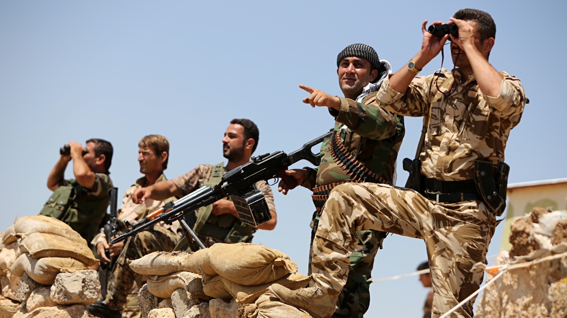 Ιρακινοί Κούρδοι μαχητές εκπαιδεύονται από τον τουρκικό στρατό