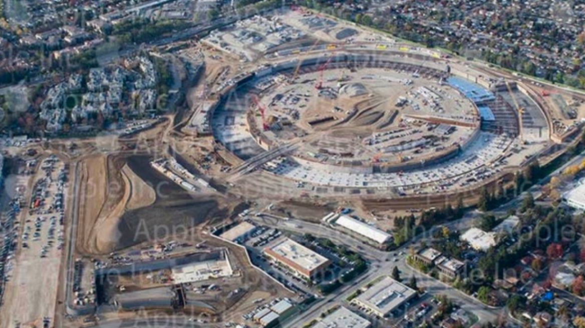 Δείτε από ψηλά τα νέα «διαστημικά» γραφεία της Apple
