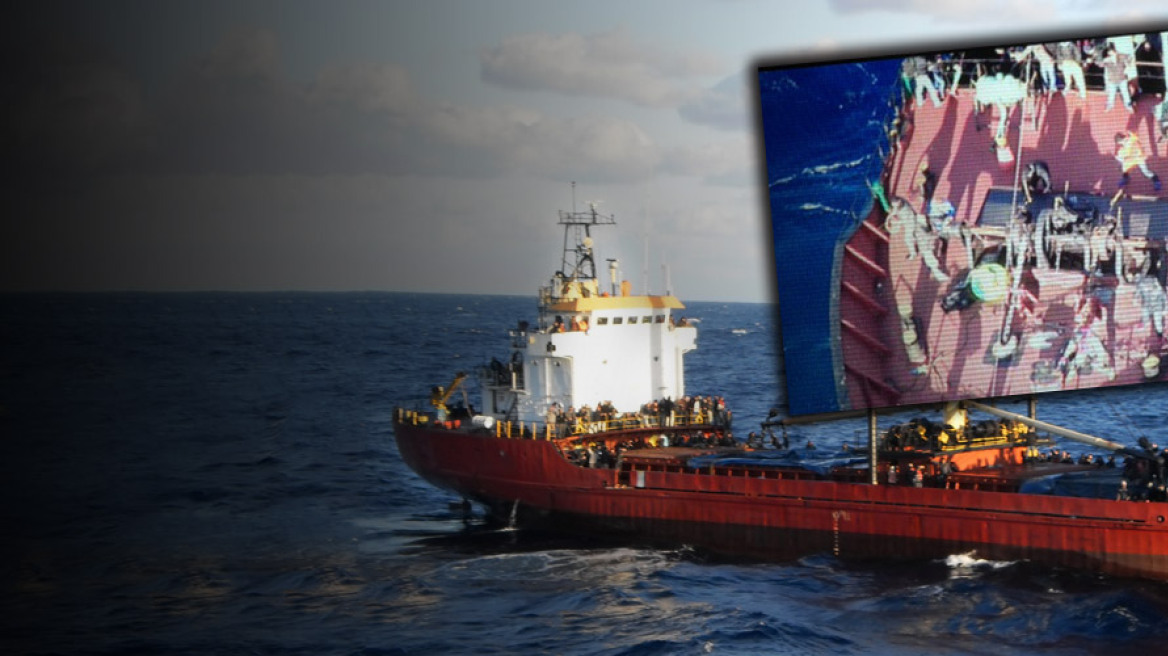 Στην Ιεράπετρα έφτασε το πλοίο με τους 700 μετανάστες
