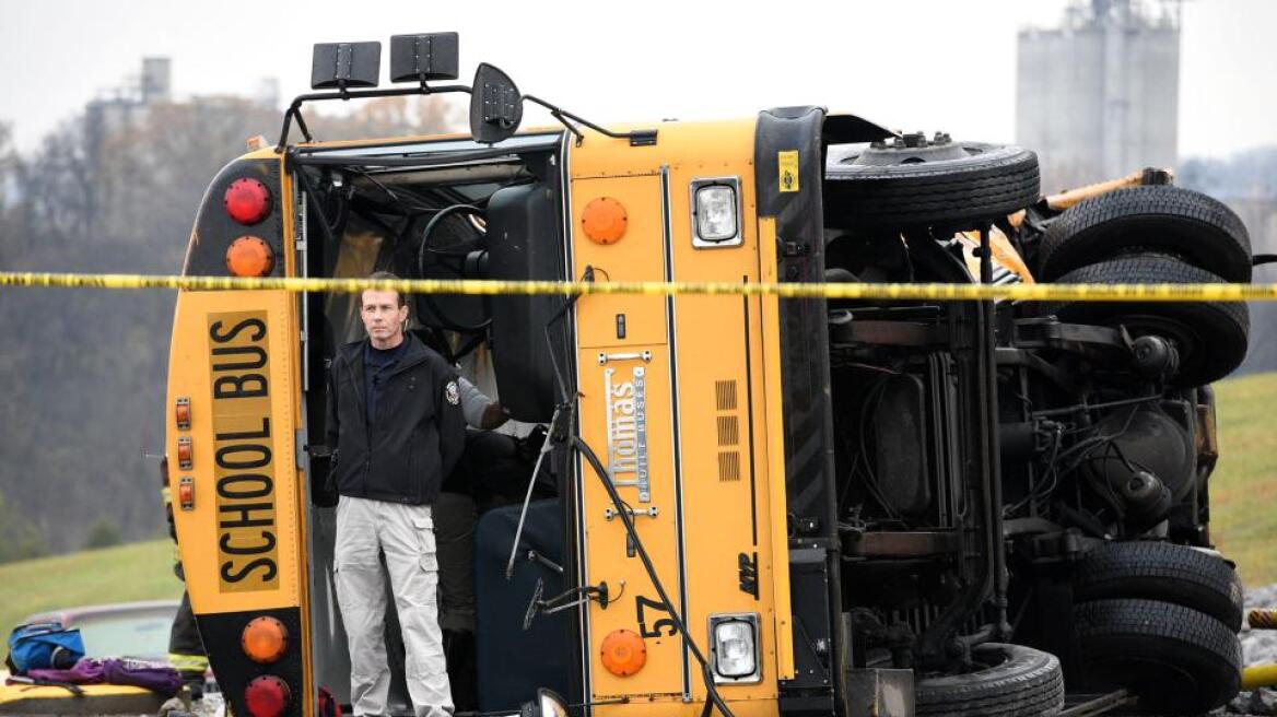ΗΠΑ: Δύο ανήλικα κορίτσια νεκρά σε σύγκρουση σχολικών λεωφορείων 