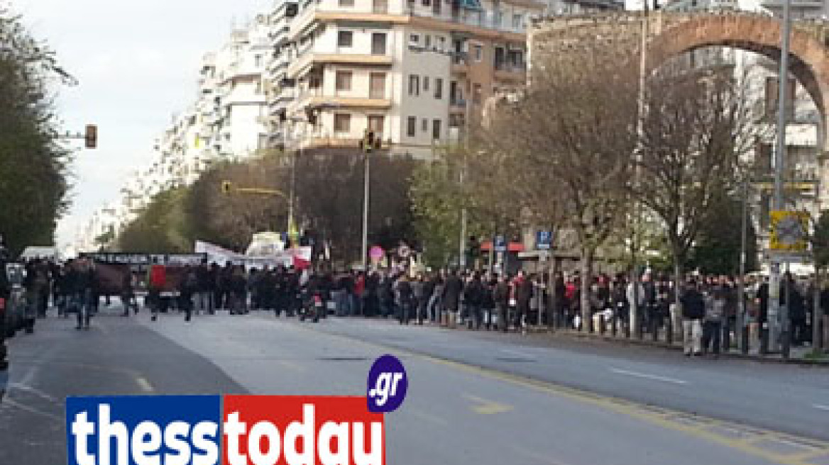 Θεσσαλονίκη: Στην Τσιμισκή η πορεία για την επέτειο της δολοφονίας Γρηγορόπουλου