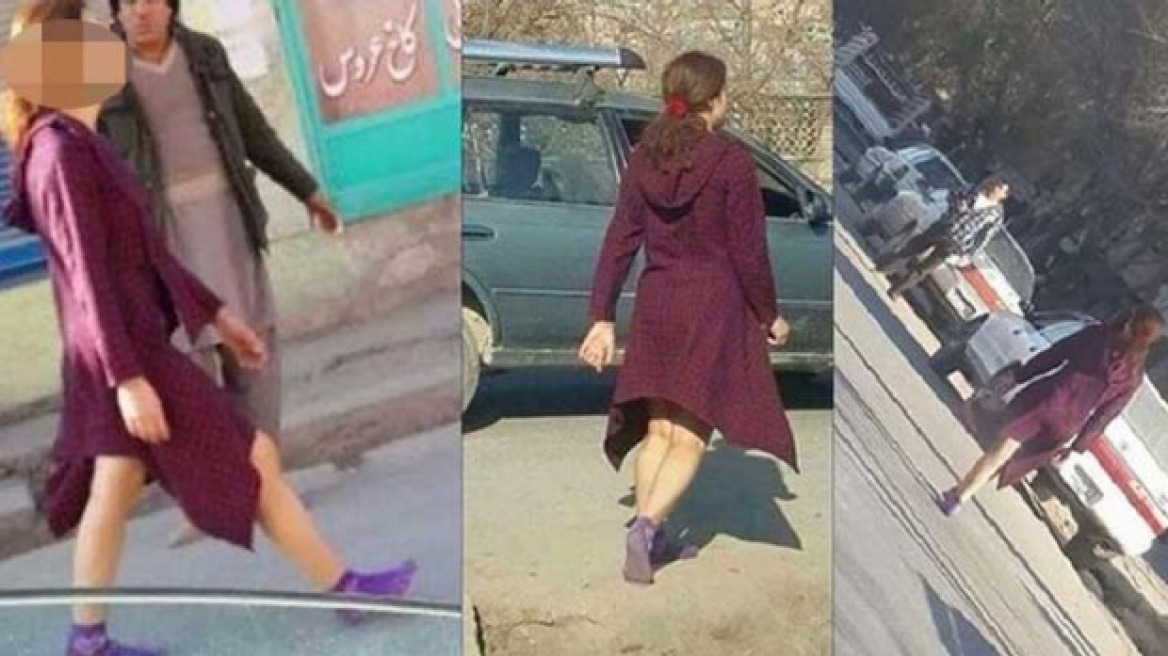 Σάλος στα social media: Γυναίκα κυκλοφορεί στην Καμπούλ με γυμνές γάμπες