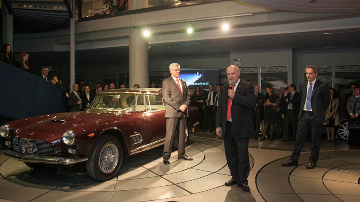 Εγκαίνια στην Αθήνα για την έκθεση "100 χρόνια Maserati"