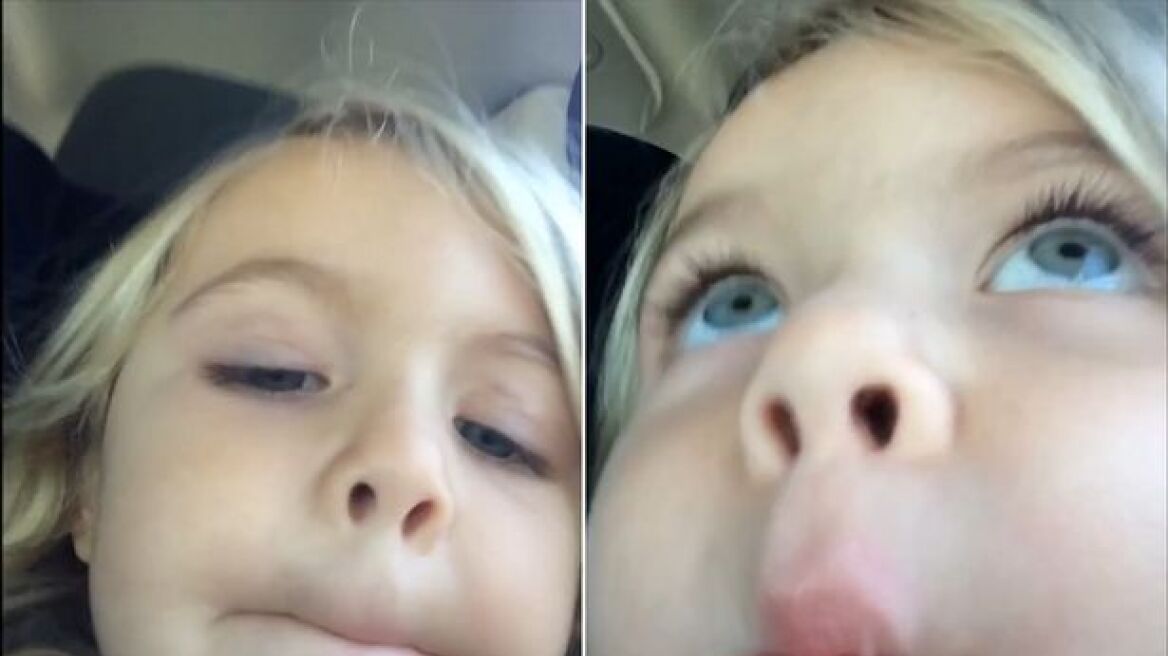 Τρίχρονο κοριτσάκι έκανε 677 προσπάθειες για την τέλεια selfie 