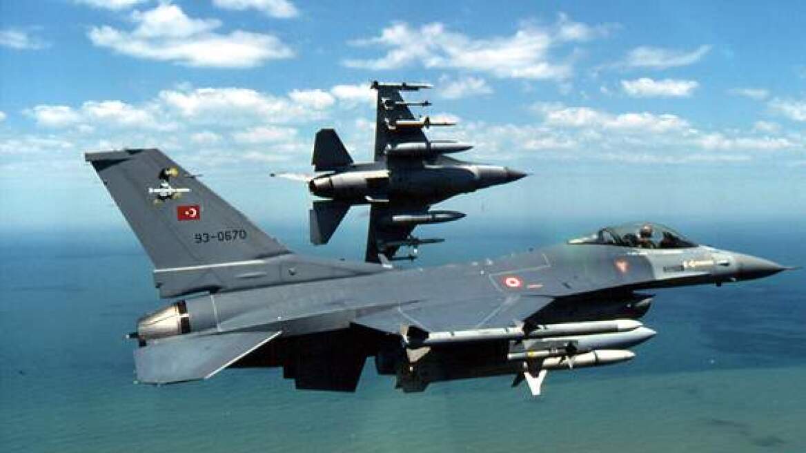 Σκληρές αερομαχίες ελληνικών και τουρκικών F16 σε Λέσβο και Αντίψαρα