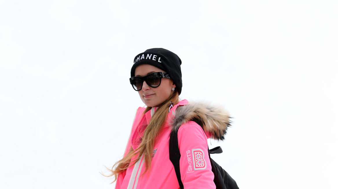 Paris Hilton: Στο χιονισμένο Ασπεν με στυλ