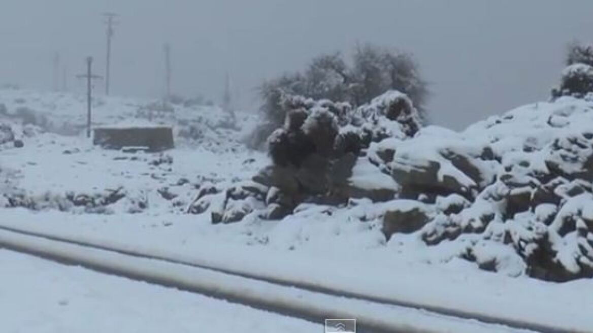 Κρήτη: Εγκλωβίστηκε οικογένεια στον χιονισμένο Ψηλορείτη
