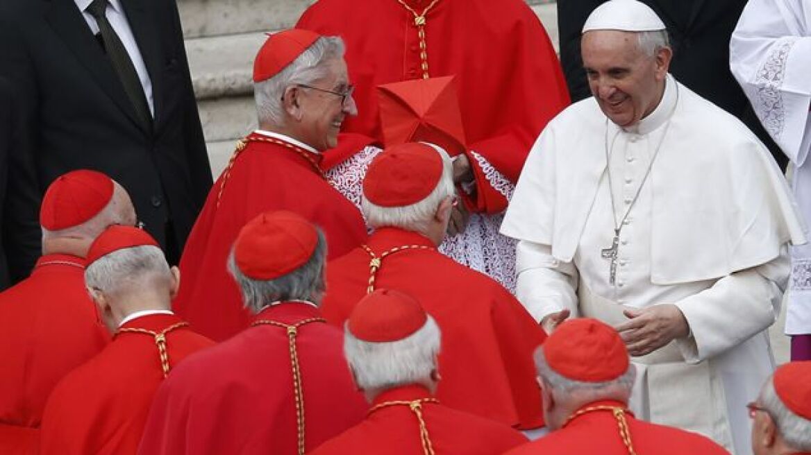 Είκοσι νέους καρδινάλιους διόρισε ο Πάπας Φραγκίσκος