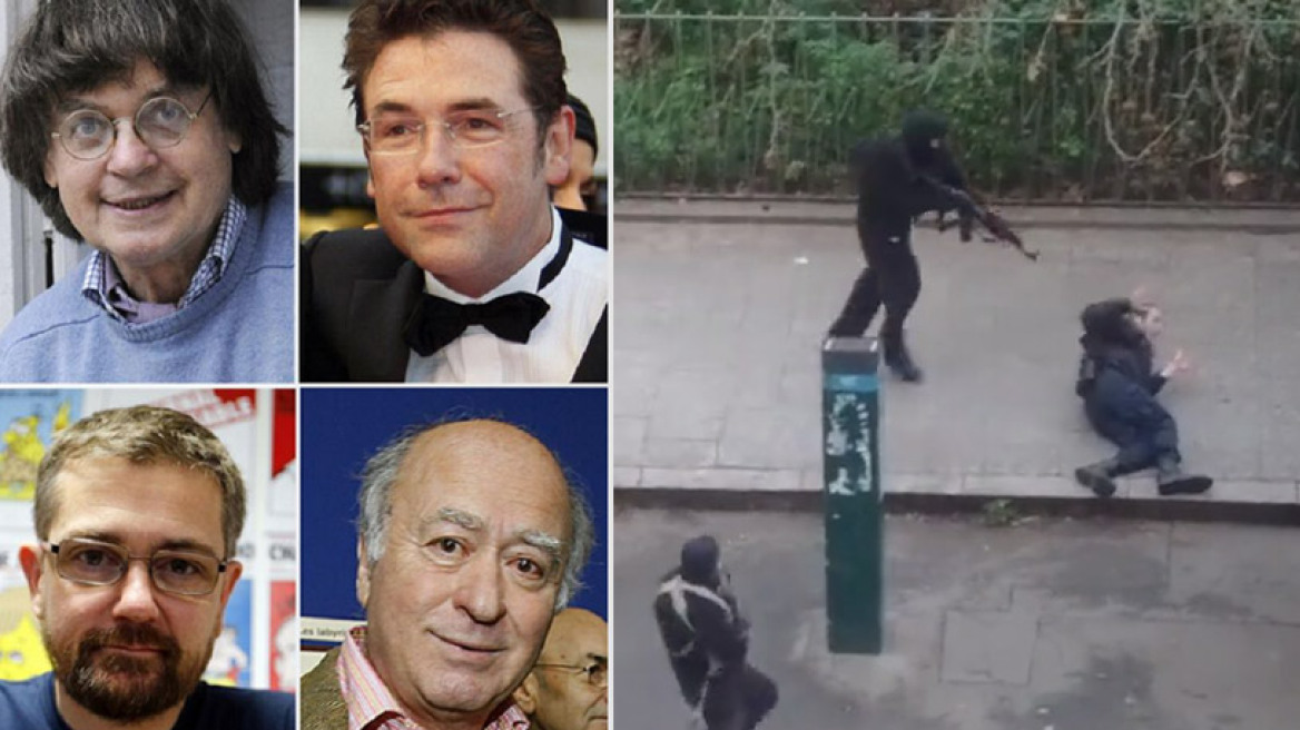 Αυτοί είναι οι σκιτσογράφοι που δολοφονήθηκαν στο Παρίσι